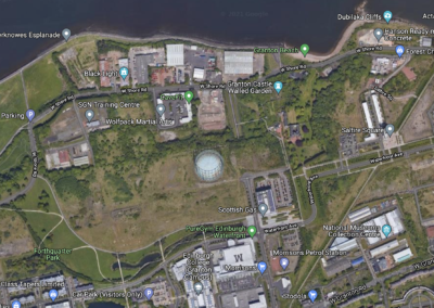 Proposed site, Granton Skatepark