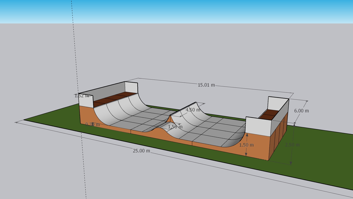 miniramp side elevation